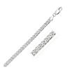 Image 1 : 5.8mm 14K White Gold Solid Miami Cuban Chain