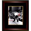 Image 1 : Bobby Knight Signed Indiana Hoosiers 16X20 Black & White Photo Custom Framed Throwing Red Chair (Red