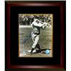 Image 1 : Ralph Kiner Signed Pittsburgh Pirates Sepia 8X10 Photo Custom Framed (Deceased- Batting)