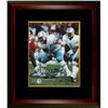 Image 1 : Bruce Matthews Signed Houston Oilers 8X10 Photo Custom Framed HOF 2007- Matthews Hologram