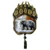 Image 1 : Bear Scene Paw Print Hook