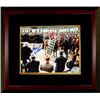 Image 1 : Gary Stevens Signed Horse Racing Winners Circle From Seabiscuit Movie 16X20 Photo Custom Framed- Ste