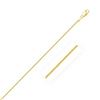 Image 1 : 0.9mm 14K Yellow Gold Round Snake Chain