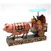 Image 1 : Jim Shore Pig Pulling Cart
