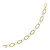 Image 1 : 14K Two-Tone Gold Fashion Bracelet with Cable and Polished Oval Links