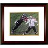 Image 1 : Terrell Suggs Signed Baltimore Ravens 16X20 Photo Custom Framed Sacking Drew Brees