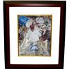 Image 1 : Bobby Bowden Signed Florida State Seminoles 8X10 Photo Powerade Dunk Custom Framed