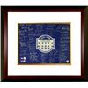 Image 1 : New York Yankees Signed 16X20 Photo Custom Framed 2008 Yankee Stadium Final Season Logo With 71 Sign