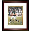 Image 1 : Drew Brees Signed San Diego Chargers 8X10 Photo Custom Framed (Navy Jersey Scramble)