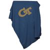 Image 1 : Georgia Tech Yellowjackets NCAA Sweatshirt Blanket Throw