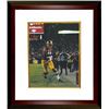 Image 1 : Robert Griffin III Signed Washington Redskins 16X20 Photo Custom Framed (TD Run)