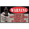 Image 1 : Nothing Worth Dying For Door Mat