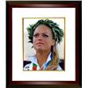 Image 1 : Jennie Finch Signed Olympic Team USA 16X20 Photo W/ Crown Custom Framed (2004 Olympic Ceremony)