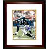 Image 1 : Eddie George Signed Tennessee Titans 8X10 Photo Custom Framed (Vs Browns)