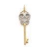 Image 1 : 14K Dia Key Pendant