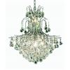 Image 1 : 8002 Toureg Collection Hanging Fixture D22in H26in Lt:11 Chrome Finish (Swarovski Strass/Elements Cr