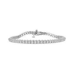 Diamond Bracelet : 14K White Gold - 2.00 CT Diamonds