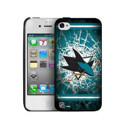 Iphone 4/4S Hard Cover Case - San Jose Sharks