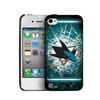 Image 1 : Iphone 4/4S Hard Cover Case - San Jose Sharks