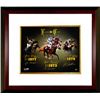 Image 1 : Affirmed Signed Triple Crown Glory Horse Racing 16X20 Photo Custom Framed- 3 Sigs