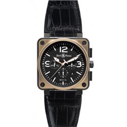 Bell  Ross  Aviation BR 01 Chronograph 46Mm  Men Watch