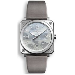 Bell  Ross  Aviation  BR S Grey Camouflage  Women Watch