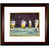 Image 1 : Joe Greene Signed Pittsburgh Steelers 11X14 Photo Custom Framed 4 Sig- PSA Hologram