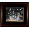 Image 1 : Joe Klecko Signed New York Jets Sack Exchange 16X20 Photo Custom Framed W/ 4 Signatures- Steiner Hol