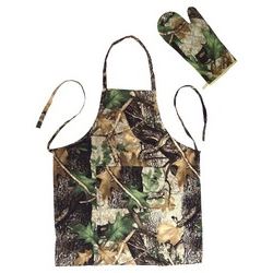 Camo Apron & Oven Mitt