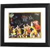 Image 1 : Clint Richardson Signed Philadelphia 76Ers 16X20 Photo Custom Framed 1983 NBA Champions W/ 6 Signatu
