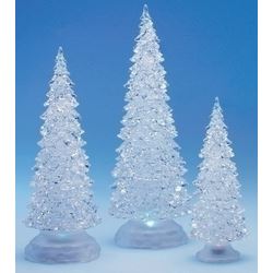 3pc St 12.5-8.25Lited Trees
