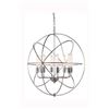 1453 Vienna Collection Pendant lamp D:32 H:33 Lt:8 Polished Nickel Finish
