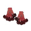 Image 1 : Atlanta Falcons NFL Spirit Fingerz Embroidered Pom Gloves