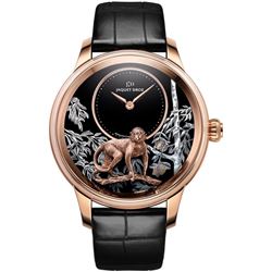 Jaquet Droz  Les Ateliers DArt Petite Heure Minute Relief  Men Watch