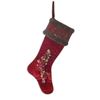 Image 1 : 26 Xmas Stocking W/Grapes Set of 2