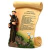 Image 1 : St. Francis of Assisi Scroll Plaque