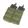 Image 1 : Double M4/M16 Open Top Mag Pouch Color- OD Green