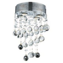 2024 Galaxy Collection Wall Sconce W12in H16in E6in Lt:2 Chrome Finish (Swarovski Spectra Crystals)