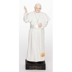 10.75H Pope Francis Figure Set of 2
