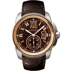 Cartier  Calibre De  Brown Dial  Men Watch