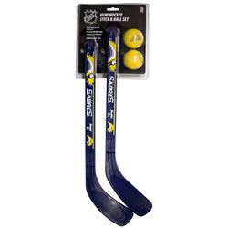 Franklin Sports NHL Team Mini Hockey 2 Piece Stick Set