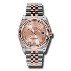 Rolex  Datejust 36 Steel  Everose Gold  Men Watch