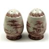 Image 1 : Red Glass Salt & Pepper set