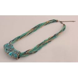 Beads Necklace  with Slide