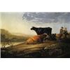 Image 1 : Young Herdsmen with Cows (Paper Poster)
