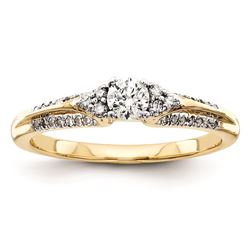 14K Diamond Semi-Mount Engagement Ring
