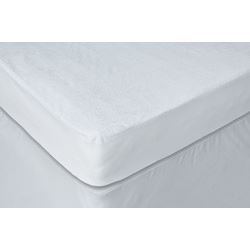 Waterproof Terry Cotton Fabric Hypoallergenic Twin Extra Long Mattress Protector