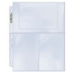 Ultra Pro 3 Pocket For 4-By-6-Inch Cards Or Photo Pages (100Ct)