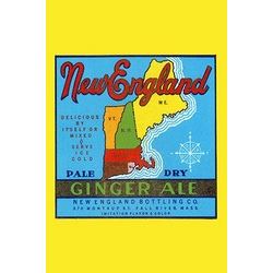 New England Pale Dry Ginger Ale (Paper Poster)
