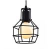 Image 1 : Lourdes Adjustable Height 1-light Edison Pendant with Bulb